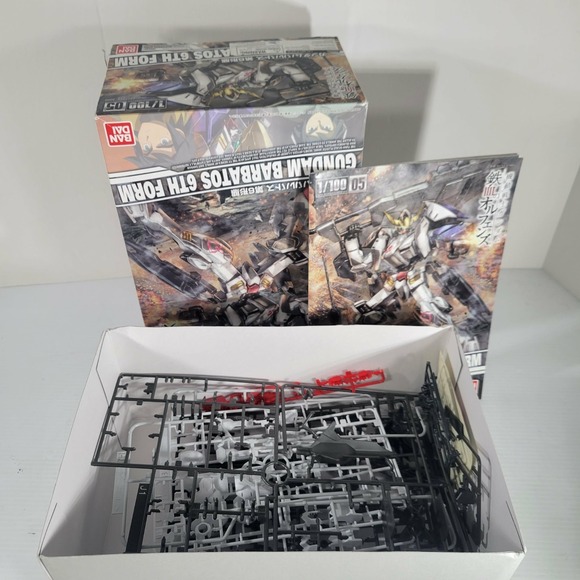 READ!  1/100 GUNDAM BARBATOS 6TH FORM IRON BLOODED ORPHANS